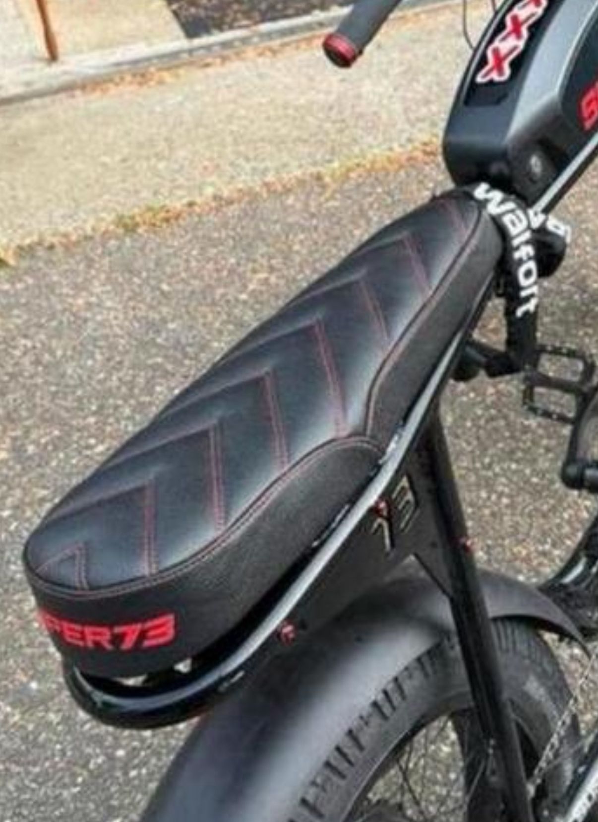 SUPER73 Costum Style Homemade Seat